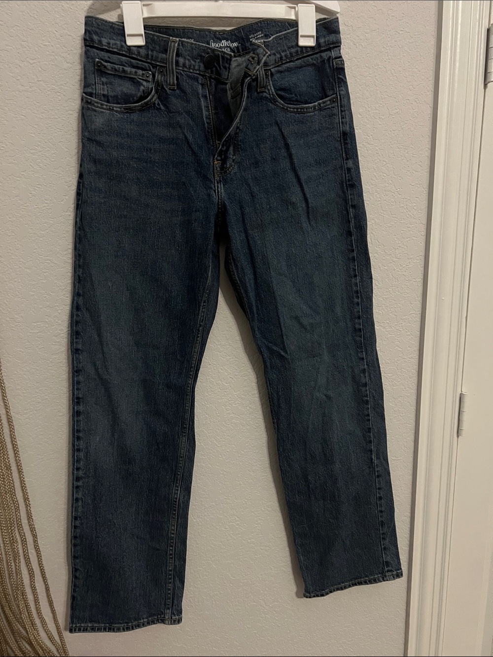 Goodfellow & Co Dark Wash Straight Jeans